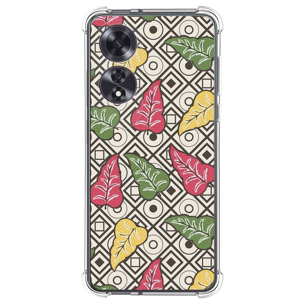 Funda Silicona Antigolpes para Oppo A60 4G diseño Flores 11 Dibujos