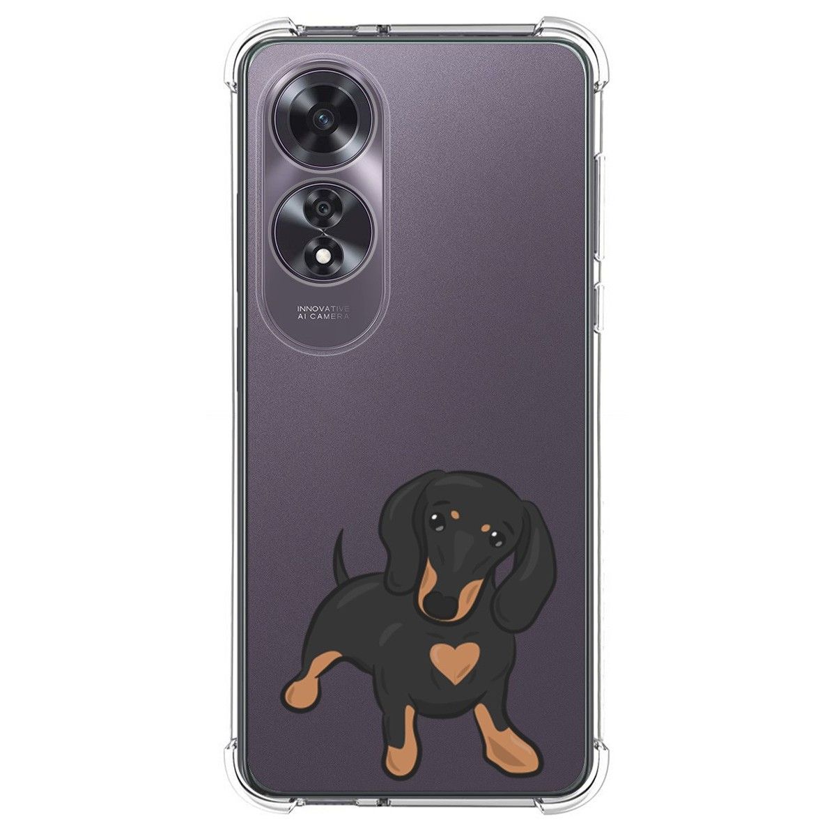 Funda Silicona Antigolpes para Oppo A60 4G diseño Perros 04 Dibujos