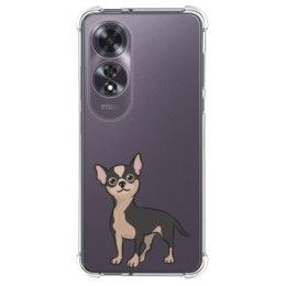 Funda Silicona Antigolpes para Oppo A60 4G diseño Perros 05 Dibujos