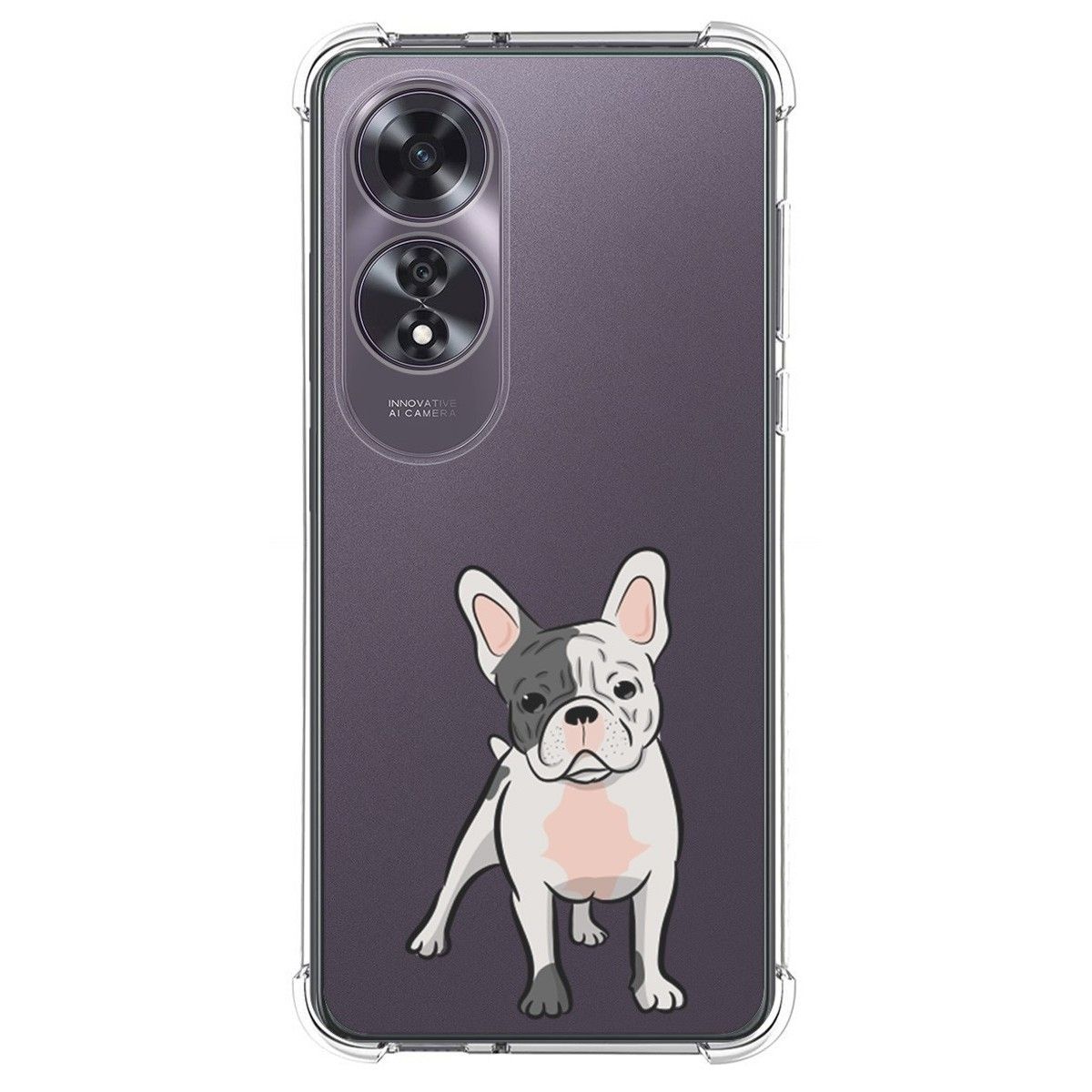 Funda Silicona Antigolpes para Oppo A60 4G diseño Perros 06 Dibujos
