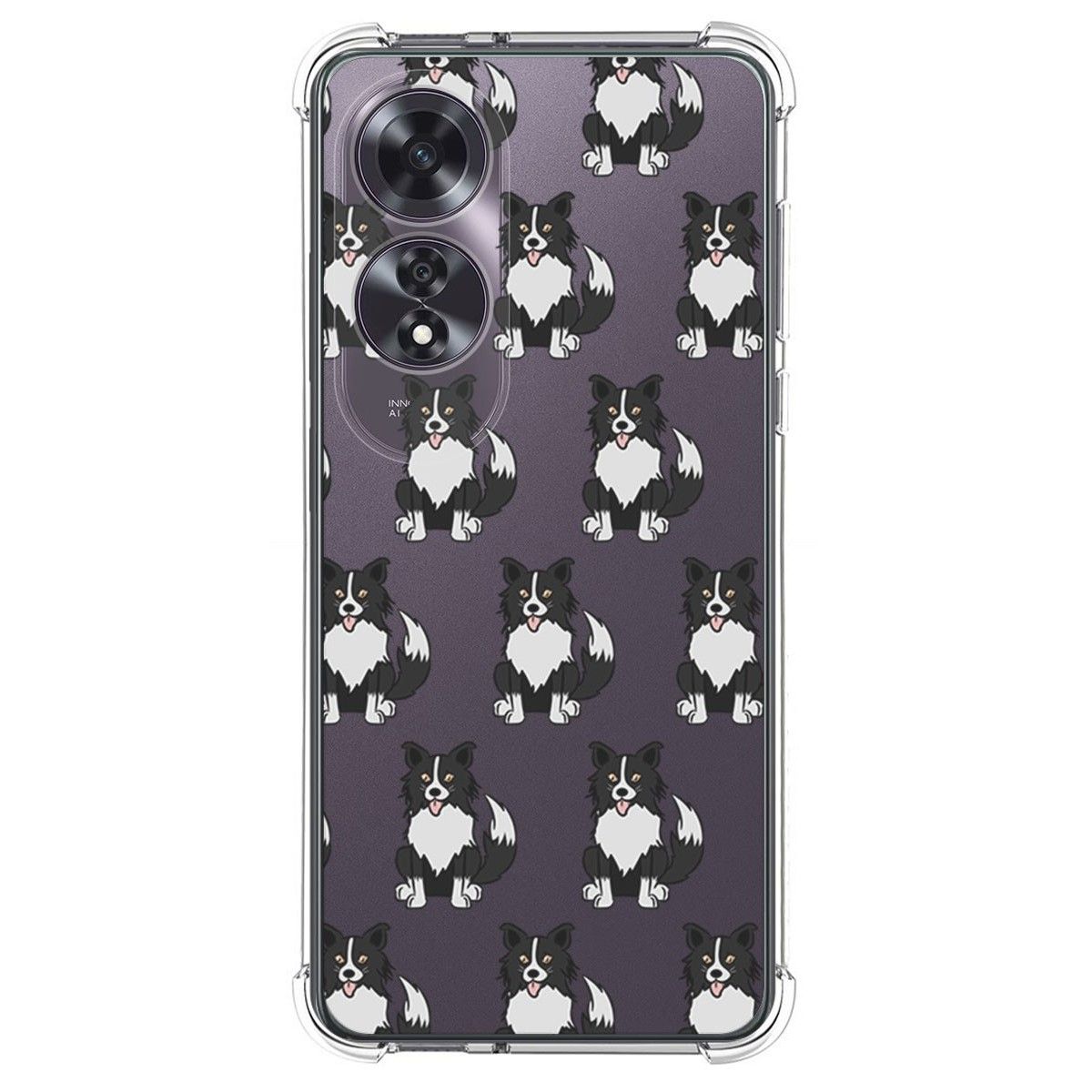 Funda Silicona Antigolpes para Oppo A60 4G diseño Perros 07 Dibujos