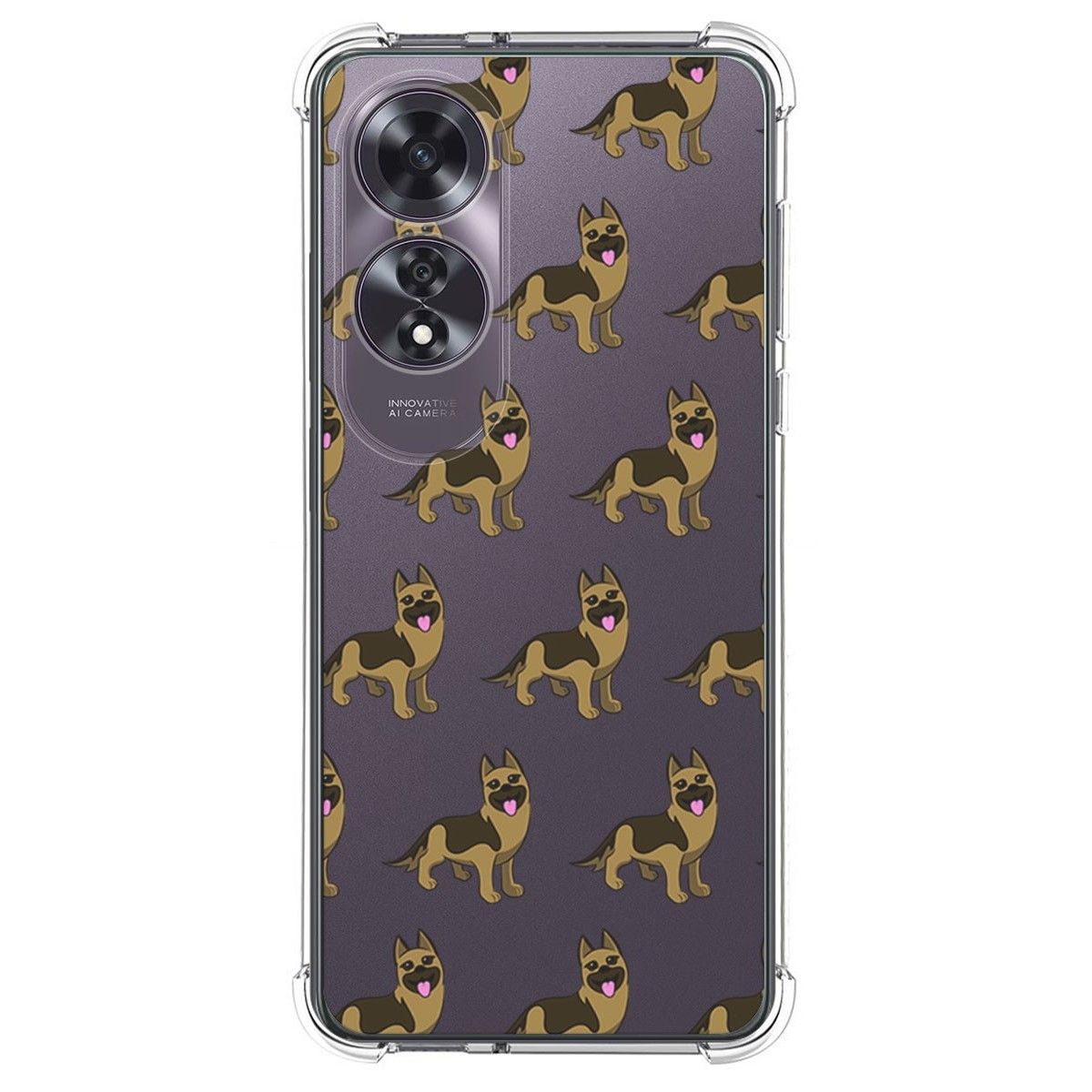 Funda Silicona Antigolpes para Oppo A60 4G diseño Perros 09 Dibujos