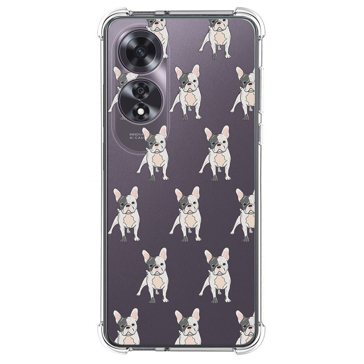 Funda Silicona Antigolpes para Oppo A60 4G diseño Perros 12 Dibujos