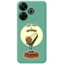 Funda Silicona Líquida Verde para Xiaomi Redmi 13 4G diseño Culo Natural Dibujos