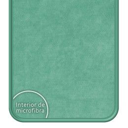 Funda Silicona Líquida Verde para Xiaomi Redmi 13 4G diseño Hombre Escalada Dibujos 2