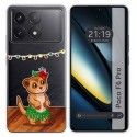 Funda Silicona Transparente para Xiaomi Poco F6 Pro 5G diseño Suricata Dibujos