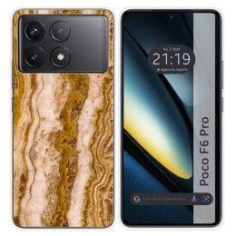 Funda Silicona para Xiaomi Poco F6 Pro 5G diseño Mármol 10 Dibujos