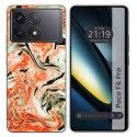 Funda Silicona para Xiaomi Poco F6 Pro 5G diseño Mármol 12 Dibujos
