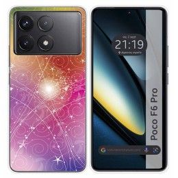Funda Silicona para Xiaomi Poco F6 Pro 5G diseño Abstracto Dibujos