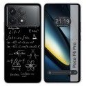 Funda Silicona para Xiaomi Poco F6 Pro 5G diseño Formulas Dibujos