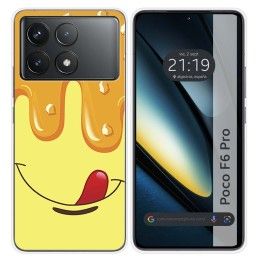 Funda Silicona para Xiaomi Poco F6 Pro 5G diseño Helado Vainilla Dibujos