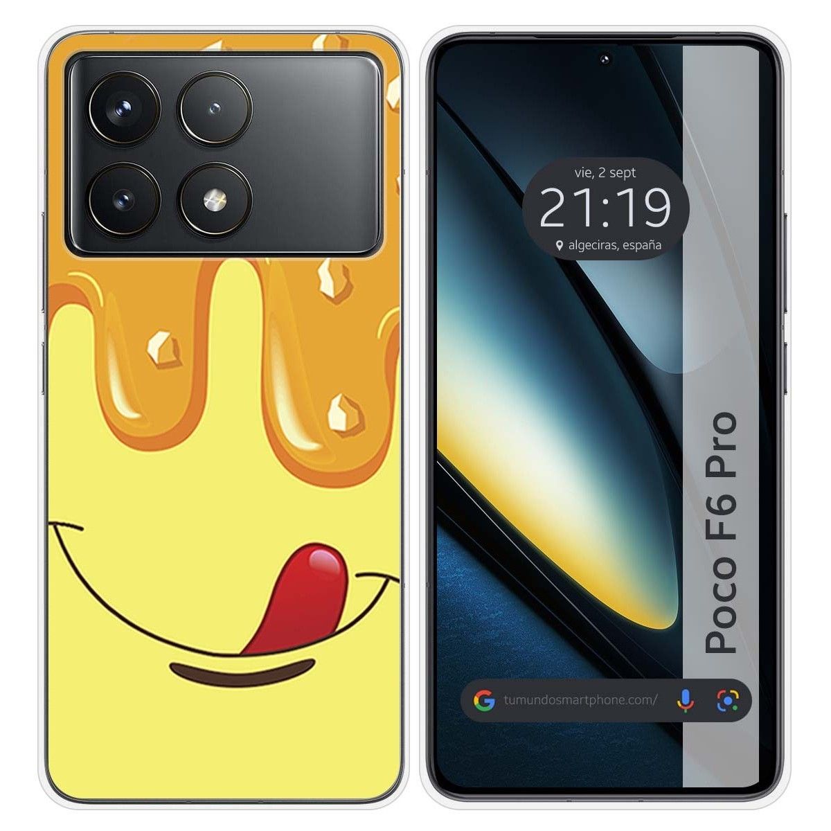 Funda Silicona para Xiaomi Poco F6 Pro 5G diseño Helado Vainilla Dibujos