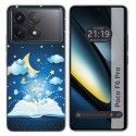 Funda Silicona para Xiaomi Poco F6 Pro 5G diseño Libro Cuentos Dibujos