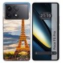 Funda Silicona para Xiaomi Poco F6 Pro 5G diseño Paris Dibujos