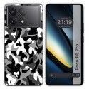 Funda Silicona para Xiaomi Poco F6 Pro 5G diseño Snow Camuflaje Dibujos