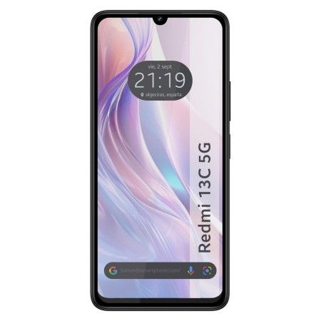 Protector Cristal Templado Completo 5D Full Glue Negro para Xiaomi Redmi 13C 5G Vidrio