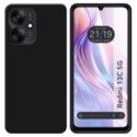 Funda Silicona Gel TPU Negra para Xiaomi Redmi 13C 5G