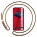 Funda Colgante Transparente para Nothing Phone 2a 5G con Cordon Camel