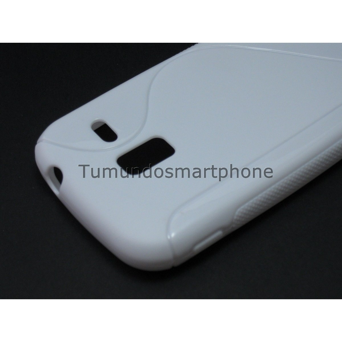 Funda Gel Tpu Galaxy Ace 2 I8160 S Line Color Blanca