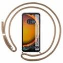 Funda Colgante Transparente para Samsung Galaxy Xcover 7 5G con Cordon Camel