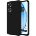 Funda Silicona Líquida Ultra Suave para Oppo A60 4G color Negra