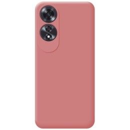 Funda Silicona Líquida Ultra Suave para Oppo A60 4G color Rosa 2