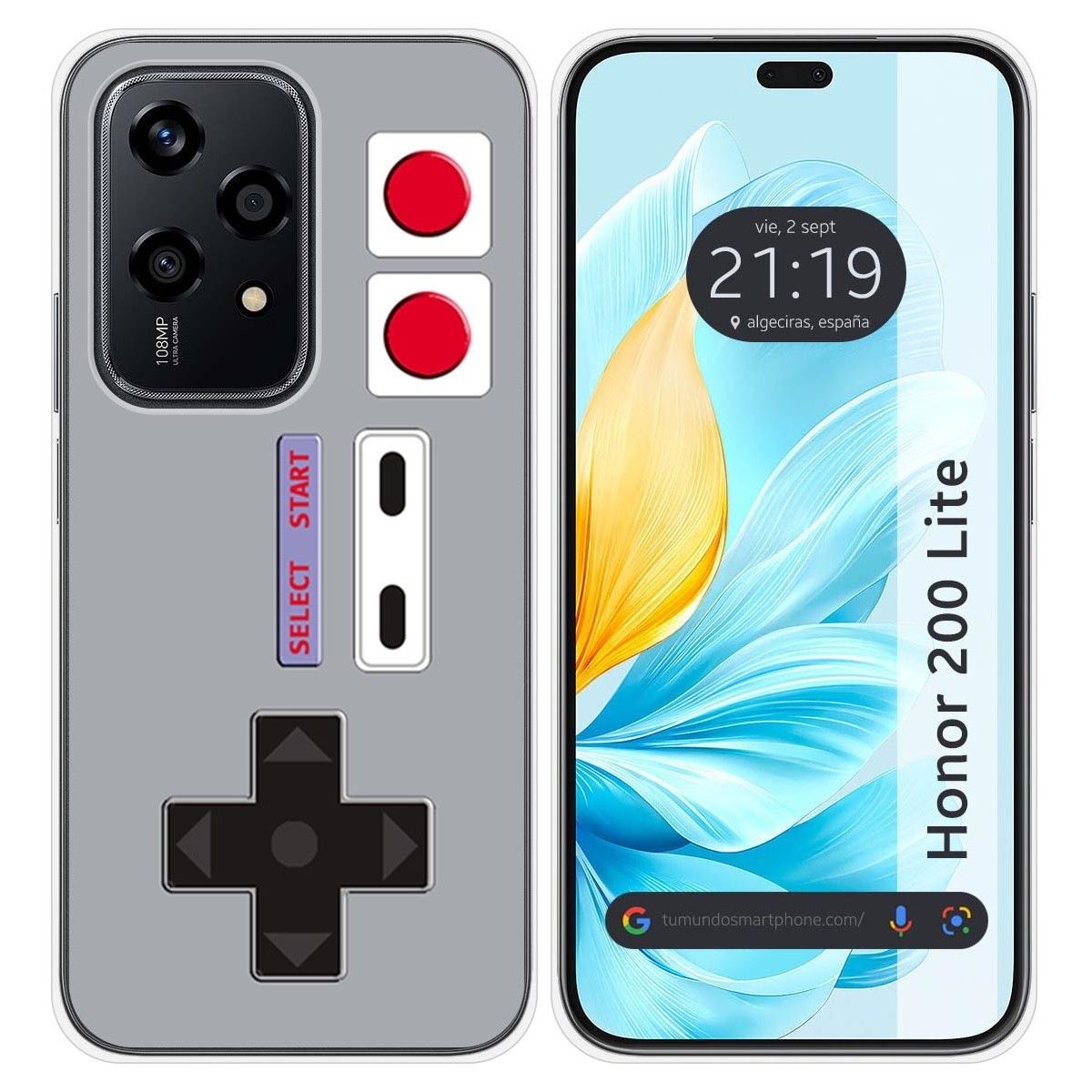 Funda Silicona para Huawei Honor 200 Lite 5G diseño Consola Dibujos