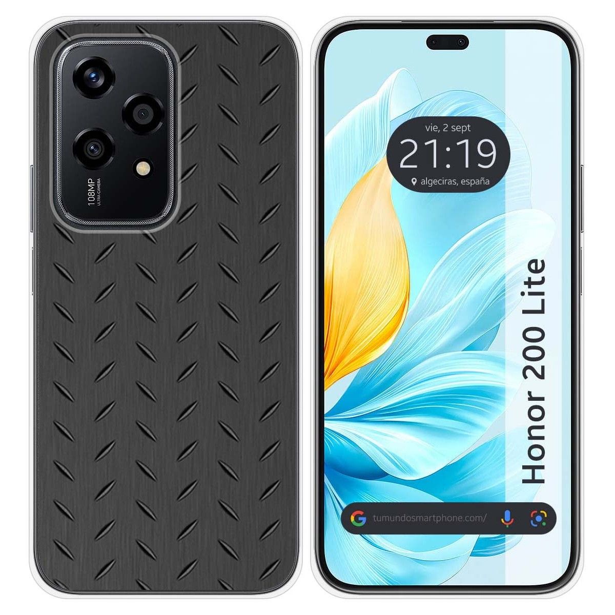 Funda Silicona para Huawei Honor 200 Lite 5G diseño Metal Dibujos