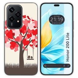 Funda Silicona para Huawei Honor 200 Lite 5G diseño Pajaritos Dibujos