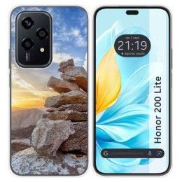 Funda Silicona para Huawei Honor 200 Lite 5G diseño Sunset Dibujos