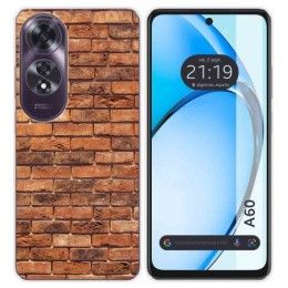 Funda Silicona para Oppo A60 4G diseño Ladrillo 04 Dibujos