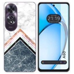 Funda Silicona para Oppo A60 4G diseño Mármol 05 Dibujos