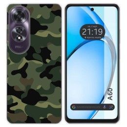 Funda Silicona para Oppo A60 4G diseño Camuflaje Dibujos