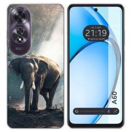 Funda Silicona para Oppo A60 4G diseño Elefante Dibujos
