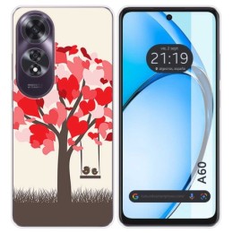 Funda Silicona para Oppo A60 4G diseño Pajaritos Dibujos