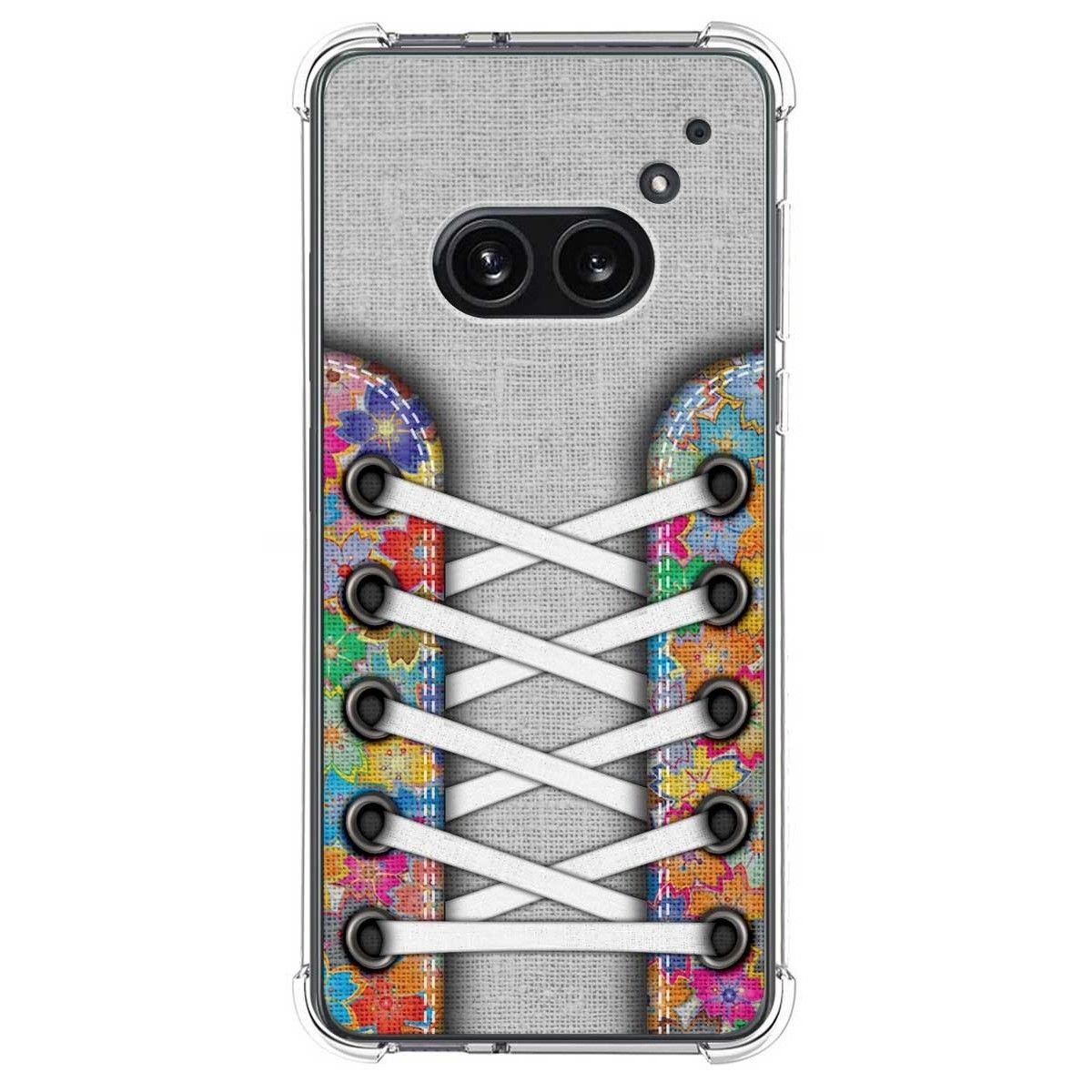 Funda Silicona Antigolpes para Nothing Phone 2a 5G diseño Zapatillas 04 Dibujos