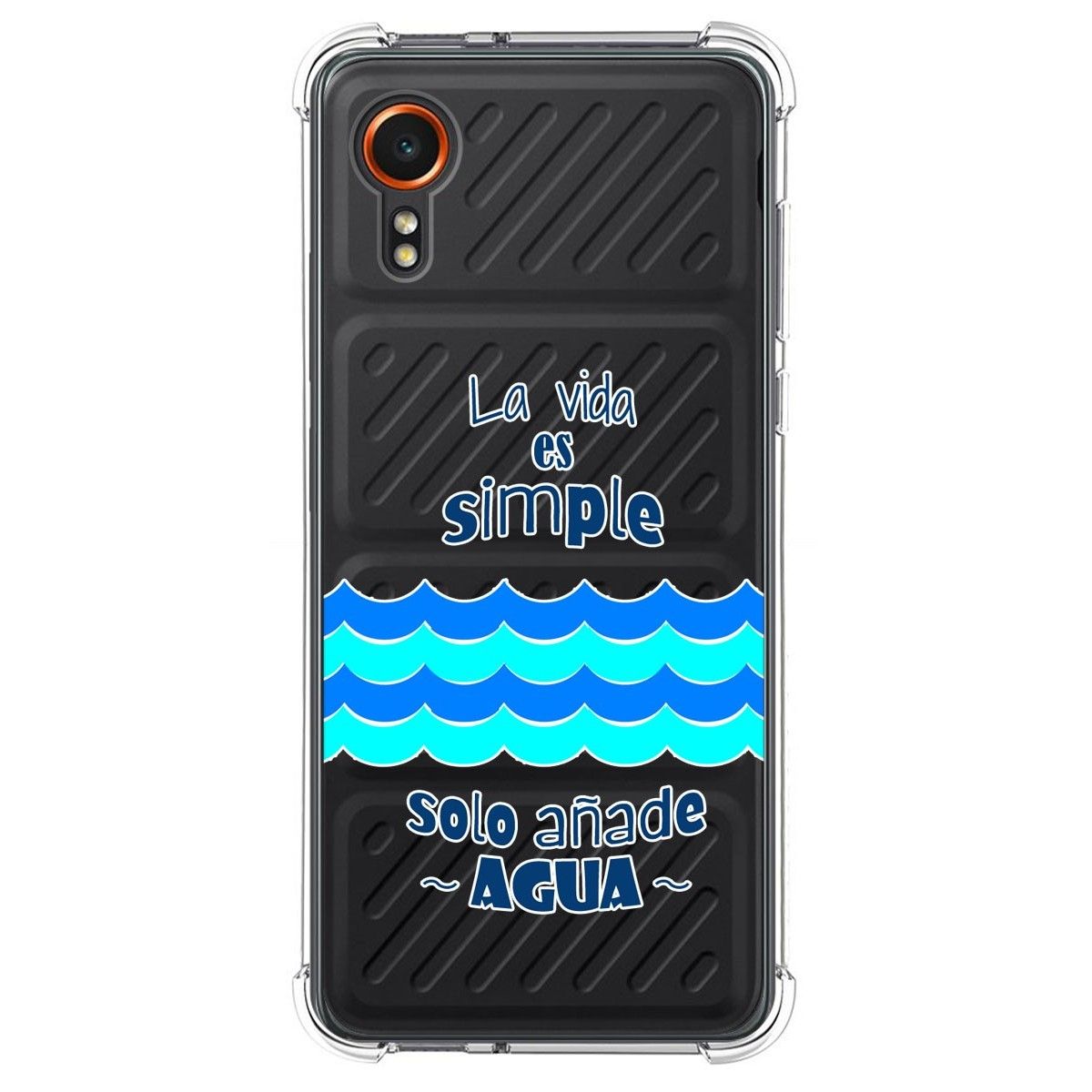 Funda Silicona Antigolpes para Samsung Galaxy Xcover 7 5G diseño Agua Dibujos