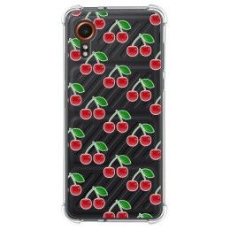 Funda Silicona Antigolpes para Samsung Galaxy Xcover 7 5G diseño Cerezas Dibujos
