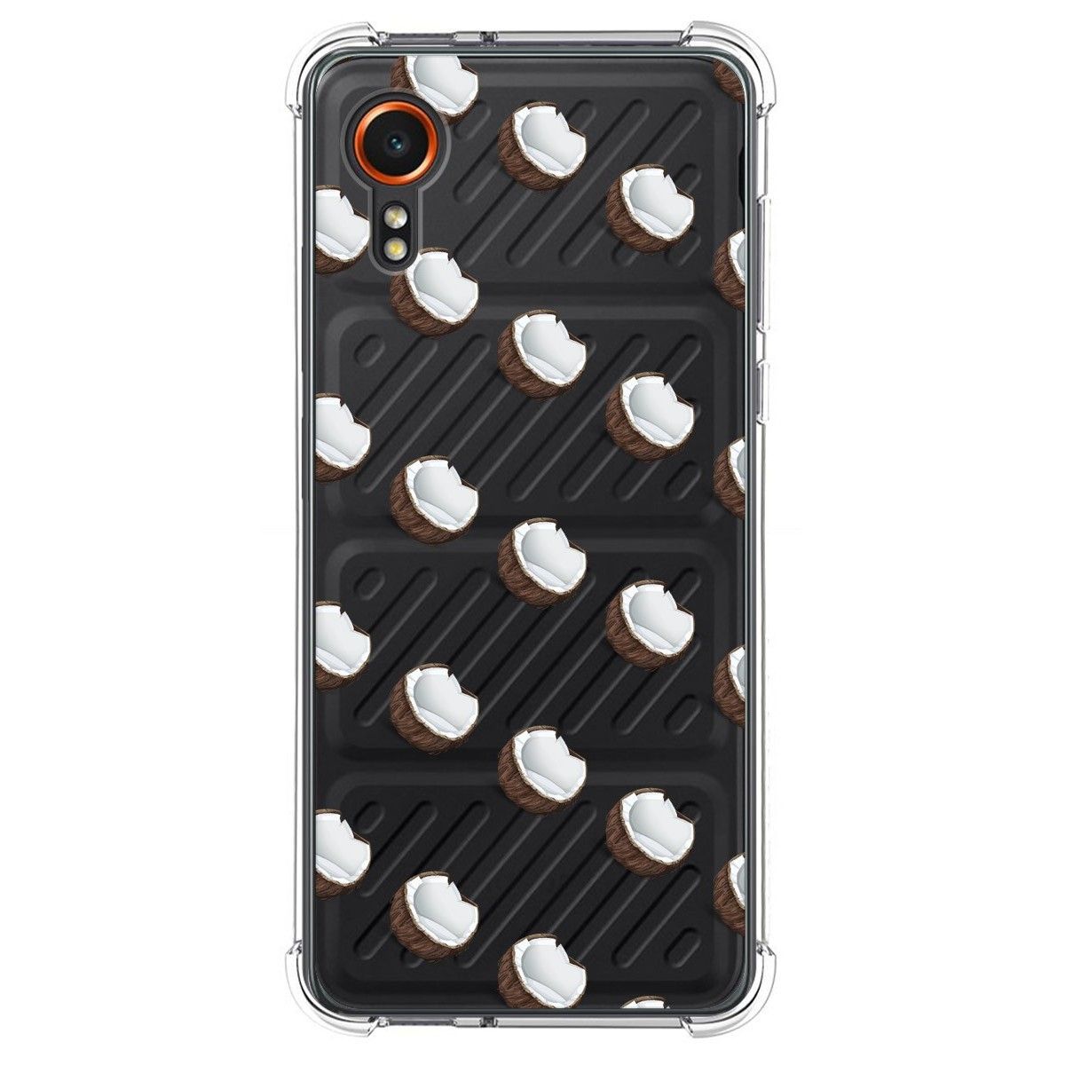 Funda Silicona Antigolpes para Samsung Galaxy Xcover 7 5G diseño Cocos Dibujos