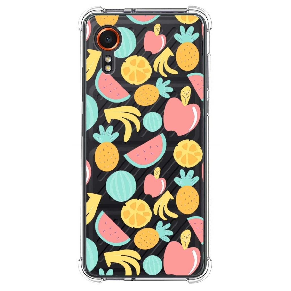 Funda Silicona Antigolpes para Samsung Galaxy Xcover 7 5G diseño Frutas 02 Dibujos