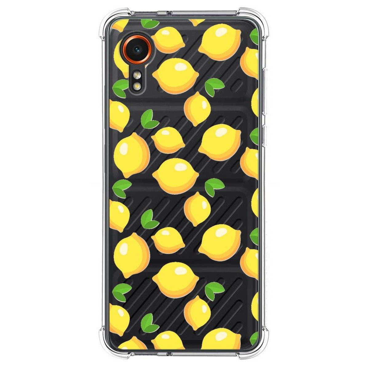 Funda Silicona Antigolpes para Samsung Galaxy Xcover 7 5G diseño Limones Dibujos