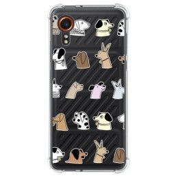 Funda Silicona Antigolpes para Samsung Galaxy Xcover 7 5G diseño Perros Dibujos