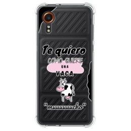 Funda Silicona Antigolpes para Samsung Galaxy Xcover 7 5G diseño Vaca Dibujos