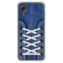 Funda Silicona Antigolpes para Samsung Galaxy Xcover 7 5G diseño Zapatillas 01 Dibujos