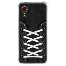 Funda Silicona Antigolpes para Samsung Galaxy Xcover 7 5G diseño Zapatillas 02 Dibujos