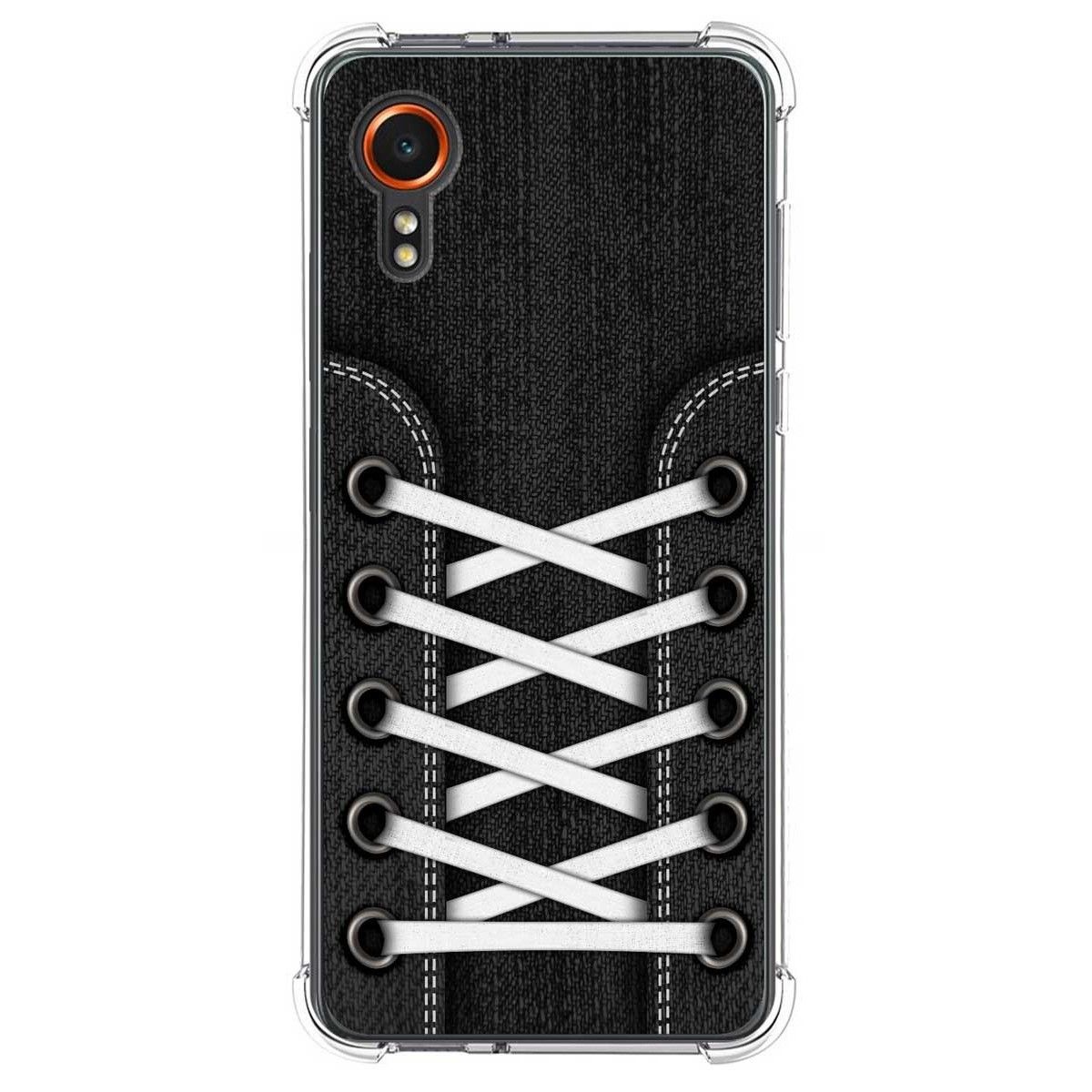 Funda Silicona Antigolpes para Samsung Galaxy Xcover 7 5G diseño Zapatillas 02 Dibujos