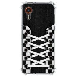 Funda Silicona Antigolpes para Samsung Galaxy Xcover 7 5G diseño Zapatillas 03 Dibujos