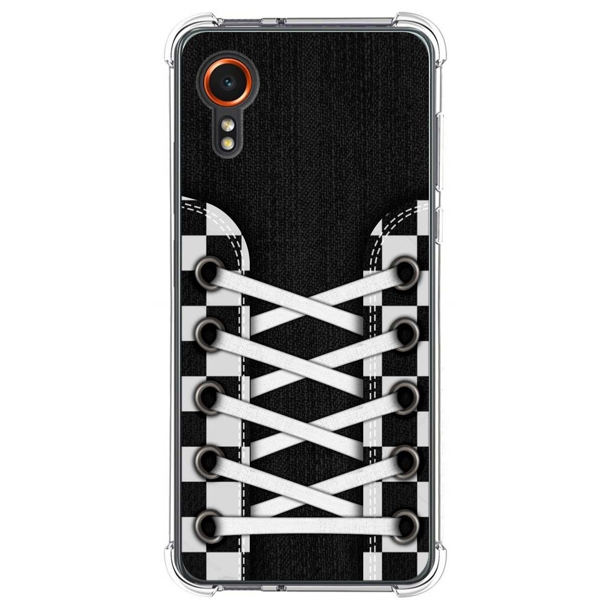 Funda Silicona Antigolpes para Samsung Galaxy Xcover 7 5G diseño Zapatillas 03 Dibujos