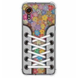 Funda Silicona Antigolpes para Samsung Galaxy Xcover 7 5G diseño Zapatillas 05 Dibujos