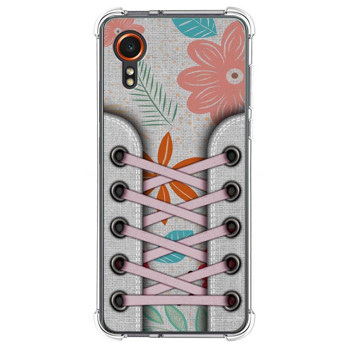 Funda Silicona Antigolpes para Samsung Galaxy Xcover 7 5G diseño Zapatillas 09 Dibujos